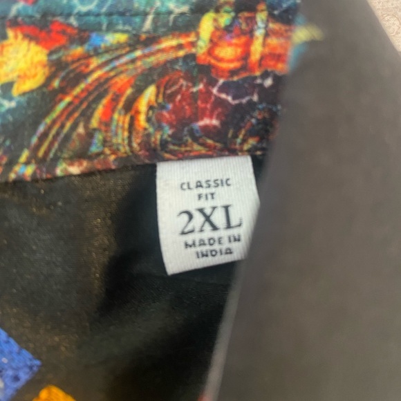 Men’s Robert Graham Button Down Dress Shirt Classic Fit Size 2XL - Picture 8 of 9